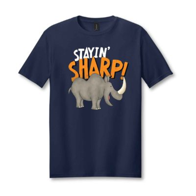 “Staying Sharp” Rhino Men’s Softstyle T-Shirt - PRE-ORDER